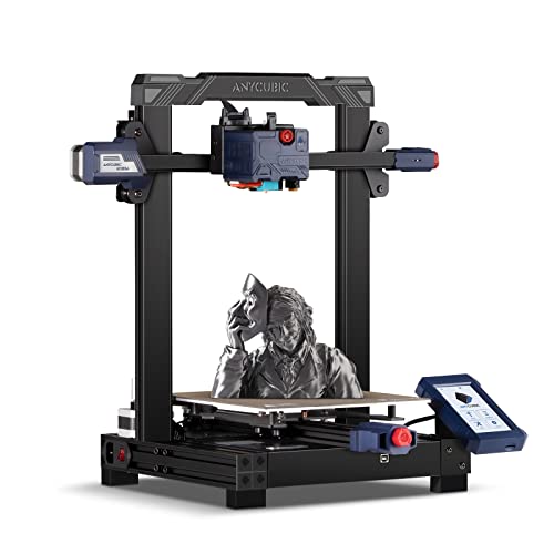 Anycubic Kobra 3D-Drucker, Präzises Automatisches 25-Punkt-Leveln 3D Printer, Magnetisches Federstahl-Druckbett und Modularer Aufbau für Einsteiger, Druckgröße 220 * 220 * 250mm