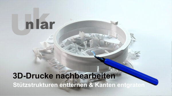 3D Drucke entgraten