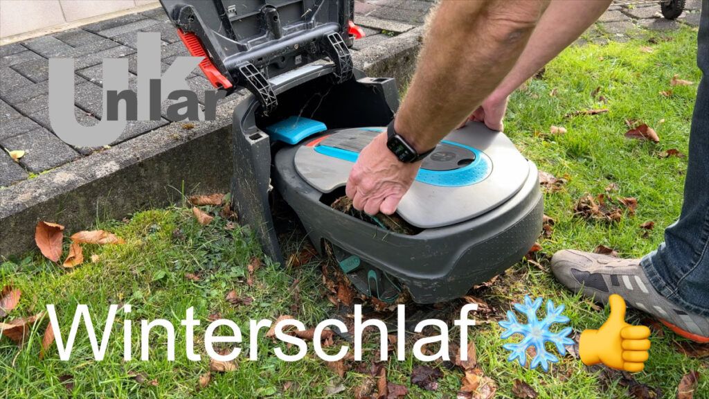 Mähroboter Winterschlaf